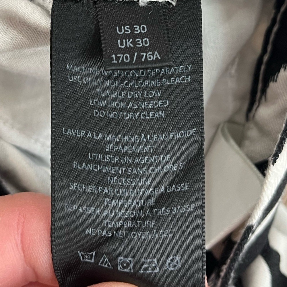 BDG Leila Zebra Print Carpenter Cargo Pants | Size 30 Urban Outfitters - Picture 14 of 15